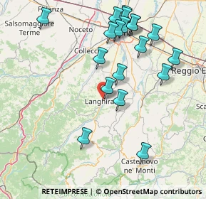 Mappa 43013 Langhirano PR, Italia (17.37263)