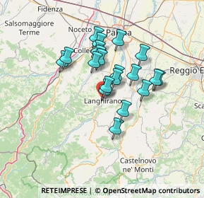 Mappa 43013 Langhirano PR, Italia (10.718)