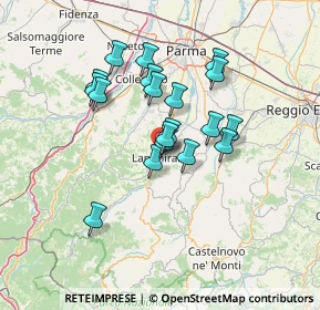 Mappa 43013 Langhirano PR, Italia (11.21105)