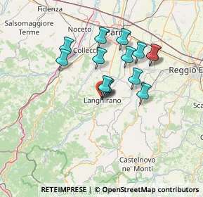 Mappa 43013 Langhirano PR, Italia (11.27071)