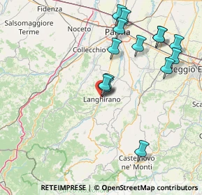 Mappa 43013 Langhirano PR, Italia (16.53714)