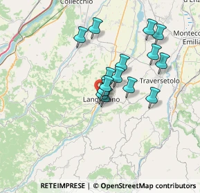 Mappa 43013 Langhirano PR, Italia (5.62533)