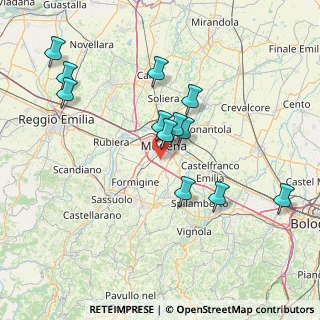 Mappa Str. Contrada, 41126 Modena MO, Italia (14.9125)