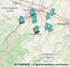 Mappa Via Antonio Pelosi, 43013 Langhirano PR, Italia (11.69667)