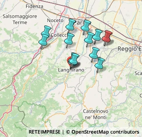 Mappa Via Antonio Pelosi, 43013 Langhirano PR, Italia (11.21214)