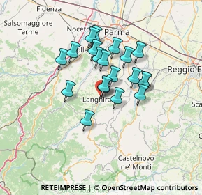 Mappa Via Antonio Pelosi, 43013 Langhirano PR, Italia (10.4015)