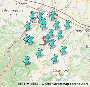 Mappa Via Antonio Pelosi, 43013 Langhirano PR, Italia (12.86211)