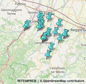 Mappa Via S. Allende, 43013 Langhirano PR, Italia (10.5865)