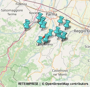 Mappa Via S. Allende, 43013 Langhirano PR, Italia (10.85056)