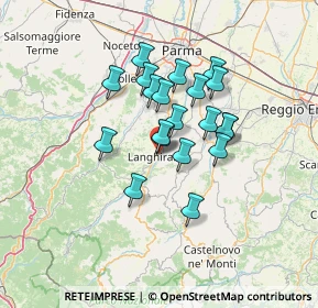Mappa Via S. Allende, 43013 Langhirano PR, Italia (10.3535)