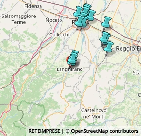 Mappa Via S. Allende, 43013 Langhirano PR, Italia (15.695)