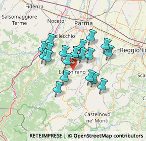 Mappa Via S. Allende, 43013 Langhirano PR, Italia (10.1075)