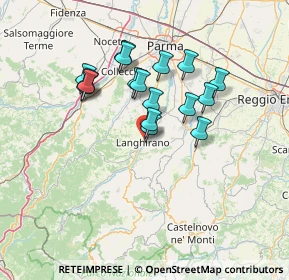 Mappa Via S. Allende, 43013 Langhirano PR, Italia (11.71647)