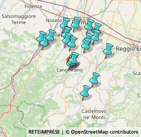 Mappa Via S. Allende, 43013 Langhirano PR, Italia (11.7195)
