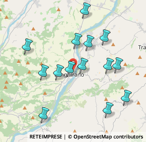 Mappa Via S. Allende, 43013 Langhirano PR, Italia (3.93643)