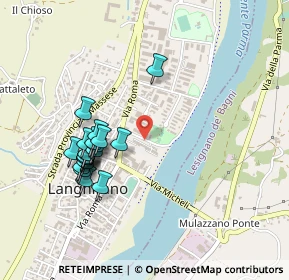 Mappa Via S. Allende, 43013 Langhirano PR, Italia (0.453)