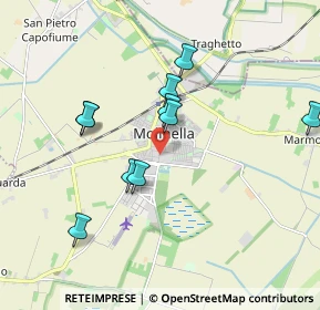 Mappa Via Montello, 40062 Molinella BO, Italia (1.93636)
