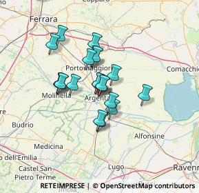 Mappa Via Seliciata, 44011 Argenta FE, Italia (9.517)
