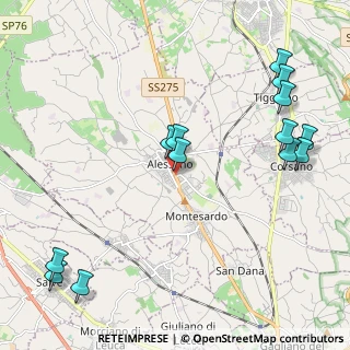 Mappa Via Scipione Sangiovanni, 73031 Alessano LE, Italia (2.84846)
