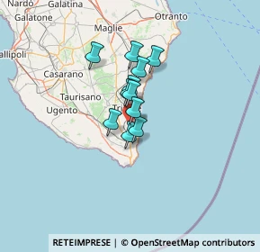 Mappa Via F. Baglivo, 73033 Corsano LE, Italia (8.26273)