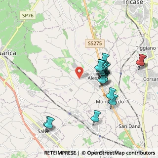Mappa SP 79, 73031 Alessano LE (1.955)