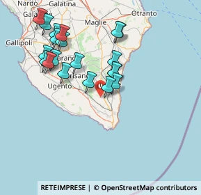 Mappa SP 79, 73031 Alessano LE (16.2805)