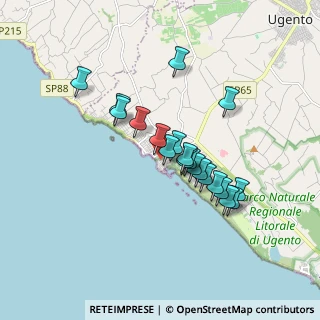 Mappa Via Ercole Libico, 73059 Ugento LE, Italia (1.5495)