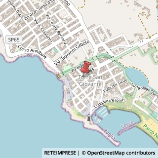 Mappa Via Ercole Libico, 21, 73059 Taurisano, Lecce (Puglia)