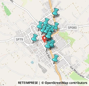 Mappa Via XX Settembre, 73031 Alessano LE, Italia (0.2695)