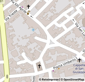 Mappa Via XXI Aprile, 73033 Corsano LE, Italia (0.08462)