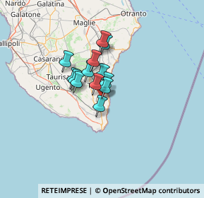 Mappa Via XXI Aprile, 73033 Corsano LE, Italia (8.35)