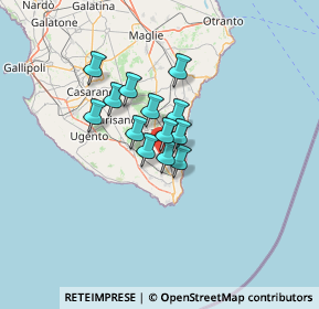 Mappa Piazza Don Tonino Bello, 73031 Alessano LE, Italia (8.64462)