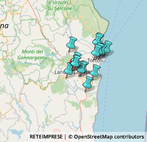 Mappa Via Genova, 08048 Lanusei NU, Italia (8.26)