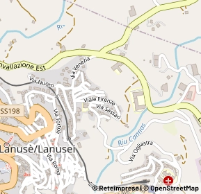 Mappa Via Firenze, 08045 Lanusei NU, Italia (0.19231)