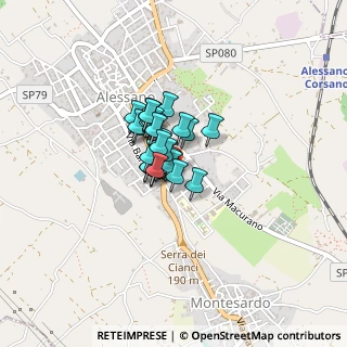 Mappa Piazza Castello, 73031 Alessano LE, Italia (0.22069)