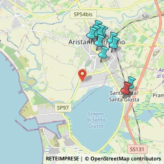 Mappa Via Ginevra, 09170 Oristano OR, Italia (2.3675)