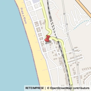 Mappa Via Vincenzo Padula, 27, 87028 Praia a Mare, Cosenza (Calabria)
