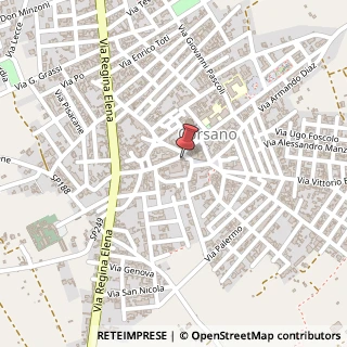 Mappa Piazza Umberto I, 1, 73033 Corsano, Lecce (Puglia)