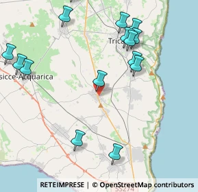 Mappa Via Macurano, 73031 Alessano LE, Italia (5.37667)