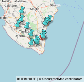 Mappa Piazza S. Giuseppe, 73033 Corsano LE, Italia (12.43769)