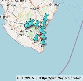 Mappa Via Papa Giovanni XXIII, 73033 Corsano LE, Italia (9.66333)