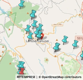 Mappa CAP, 08045 Lanusei NU, Italia (5.0395)