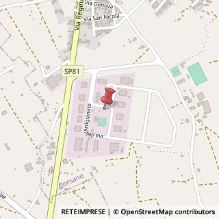 Mappa Via dell’Artigianato, Lotto 12, 73033 Corsano, Lecce (Puglia)