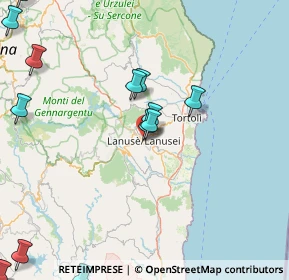 Mappa Via Repubblica, 08045 Lanusei NU, Italia (25.68714)