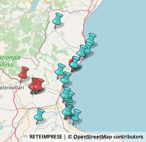 Mappa Via kuliscioff, 87075 Trebisacce CS, Italia (16.624)