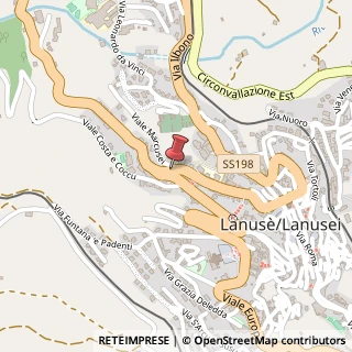 Mappa Via Marconi, 89, 08045 Lanusei OG, Italia, 08045 Lanusei, Nuoro (Sardegna)