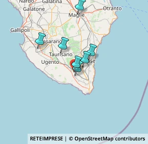 Mappa SP79, 73054 Alessano LE, Italia (26.88077)