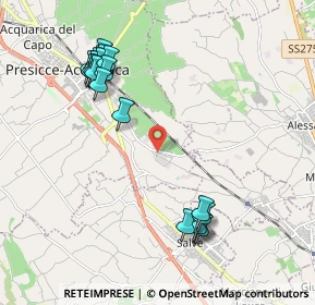 Mappa Zona Industriale Presicce, 73054 Presicce LE, Italia (2.4635)