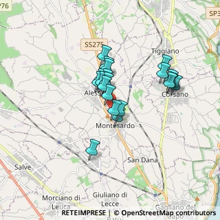 Mappa Via Tagliamento, 73031 Alessano LE, Italia (1.475)