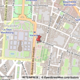 Mappa Rue de Varenne, 77, 75007 Tortona, Alessandria (Piemonte)